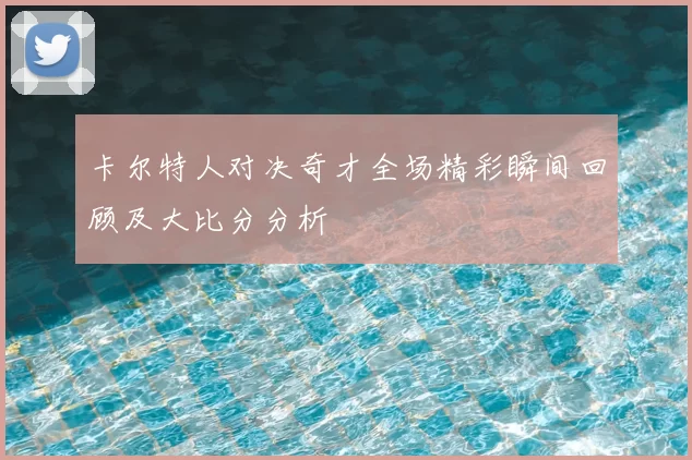 卡尔特人对决奇才全场精彩瞬间回顾及大比分分析